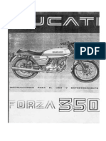 Ducati Forza 350 Mototrans Manual de Usuario 7391