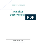 Machado, Antonio - Poesias Completas