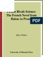 Allen Thiher Fiction Rivals Science The French Novel From Balzac To Proust 2001