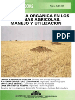 La Materia Orgánica en Sistemas Agrícolas