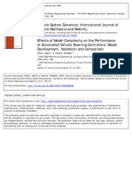 Effects of Model Complexity On The Performance of Automated Vehicle Steering Controllers Model Development Validation and Comparison