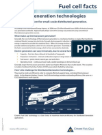 Fuel Cell Facts: Different Generation Technologies