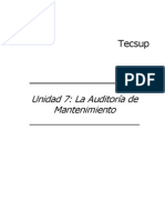 La Auditoria Del Mantenimiento