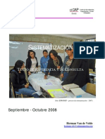 Cicap-Sistematizacion de Experiencias - III Edicion