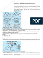 Understanding The Basics of Wye Transformer Calculations