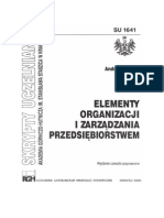 A.Peszko-Elementy Organizacji I Zarządzania Przedsiębiorstwem