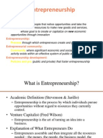 Entrepreneurship