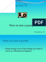 How To Size A Pump