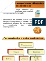 Interação Microrganismos - Alimentos