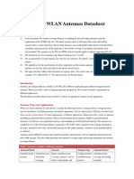 Huawei WLAN Antennas Datasheet (03-Dec-2012