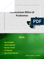 Perencanaan Mikro Di Puskesmas