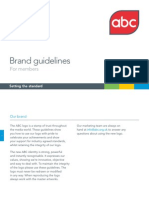 Brand Guidelines: For Members