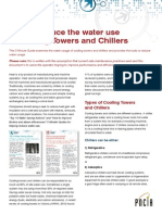 How To Reduce The Water Use of Cooling Towers and Chillers: Minute Guide