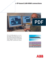 SCADA Over IP-Based LAN-WAN Connections
