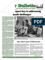 Sharawe Report Key To Addressing Youth Challenges': Friday Bulletin