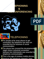 Telephoning & Teleconferencing