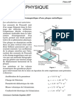 Physique: Freinage Électromagnétique D'une Plaque Métallique