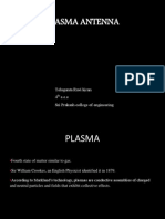 Plasma Antenna: Telugunta Ravi Kiran 4 E.C.E Sri Prakash College of Engineering