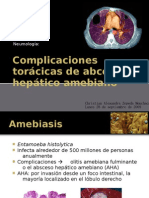 Complicaciones Torácicas de Abceso Hepático Amebiano