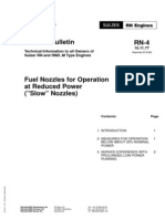 Service Bulletin RN-4: Technical Information To All Owners of Sulzer RN and RND..M Type Engines 10.11.77