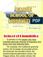 Prague School of Linguistics