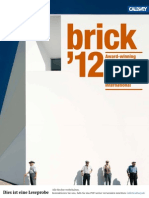 Brick '12: Award-Winning International Brick Architecture Ausgezeichnete Ziegelarchitektur International