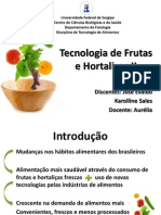 Seminário - Tecnologia de Frutas e Hortaliças II