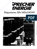 Disjuntor SF6 145 - 245kV