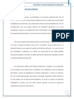 Trabajo de Investigación Periodo 2 Constituciones Del El Salvador