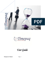 Timepaq User Manual