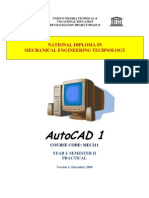 Mec 211 Autocad 1