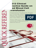 Pocket Guide On Red Cells 2012