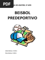 Trabajo Exposición Beisbol Predeportivo