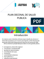 Plan Decenal de Salud Publica