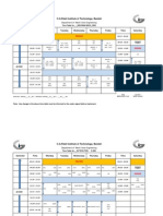 C.G.Patel Institute of Technology, Bardoli: Time Table For - DIPLOMA MECH - C002