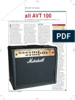 Marshall AVT100 Review