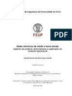 Redes Electricas de MT e BT - Aspectos de Projecto Licenciamento e Exploracao em Contexto Operacional