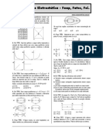 Lista de Eletrostática Faap Fatec Fei