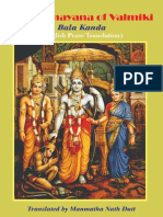 Valmiki Ramayana - MN Dutt - Volume 1 - Bala Kanda