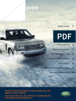 Range Rover Quick Start Guide