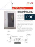 Special-Lite Fire-Rated FRP-Clad Fire Door Sales Sheet