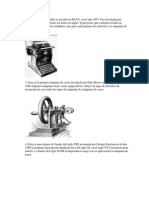 Inventos Del Siglo Xix XX Xxi