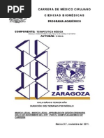 Programa Terapeutica 2012