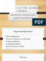 Christian Budgeting & Finance