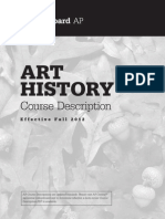 AP Art History 2012 Course Exam Description