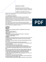 Tests For Light Weight Aggregate Concrete