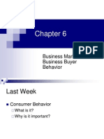 Business Markets and Business Buyer Behavior