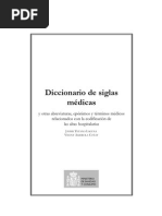 Diccionario de Siglas Médicas