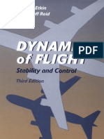 Dynamics of Flight Stability and Control