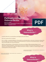 Pathophysiology of Osteoarthritis